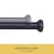 Kenney Mfg Kenney Weaver 1" Indoor/Outdoor Rust-Resistant Curtain Rod, 72-144", Black KN90001 - alternate 3
